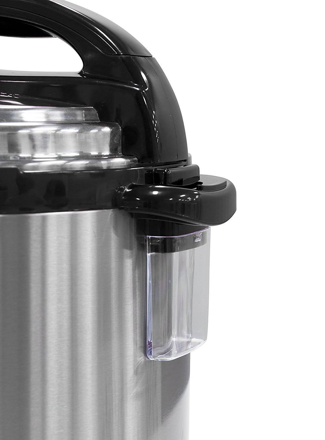 10 Quart Black Electric Pressure Cooker Z11959