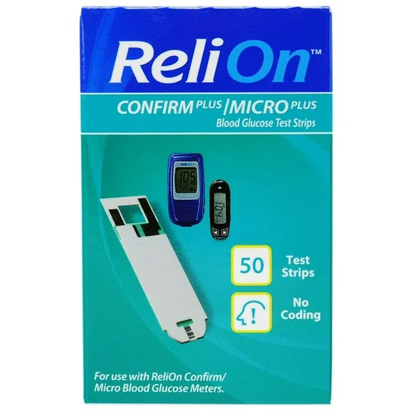 Blood Glucose Test Strips 50 Count H940859