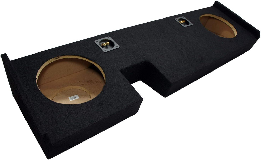 Compatible with 2009-2014 Ford F-150 Extended/Super Cab Truck Dual 10 Sub Box & HA-A400.1 F31021