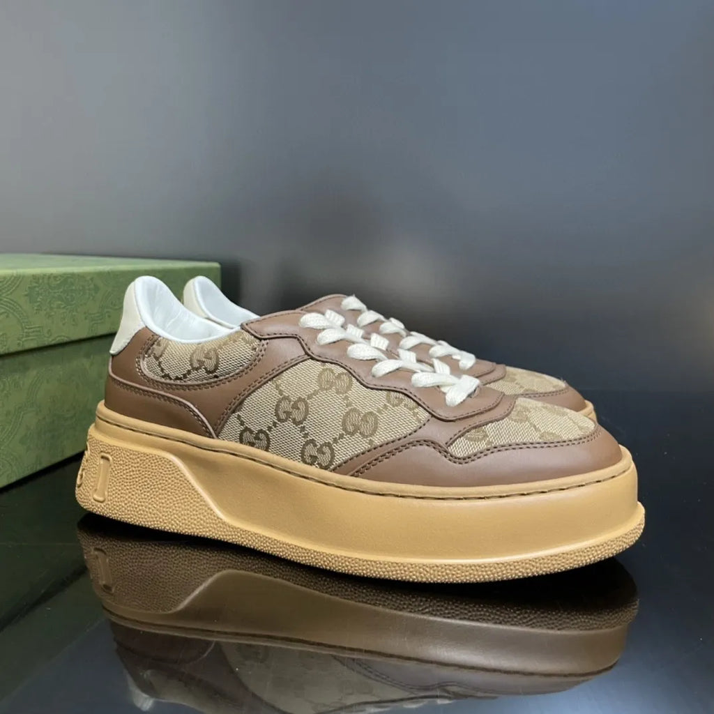 Brown And Beige Women's Sneaker C892