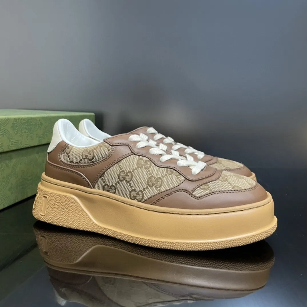 Brown And Beige Women's Sneaker C892