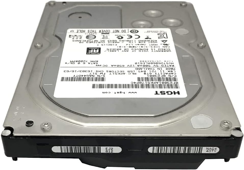 6000GB 7200RPM SATA 128MB Cache 3.5-Inch Internal Bare Drives Pack of 2 X3551