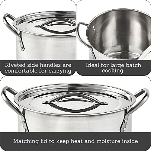 16qt Stainless Steel Stock Pot Y97775