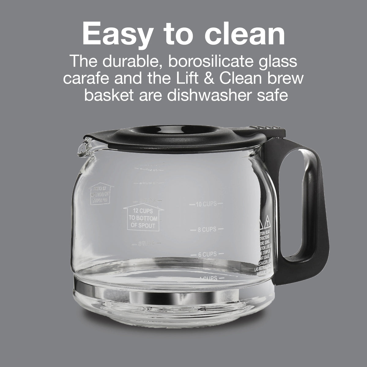 12 Cup Programmable Coffee Maker E54825