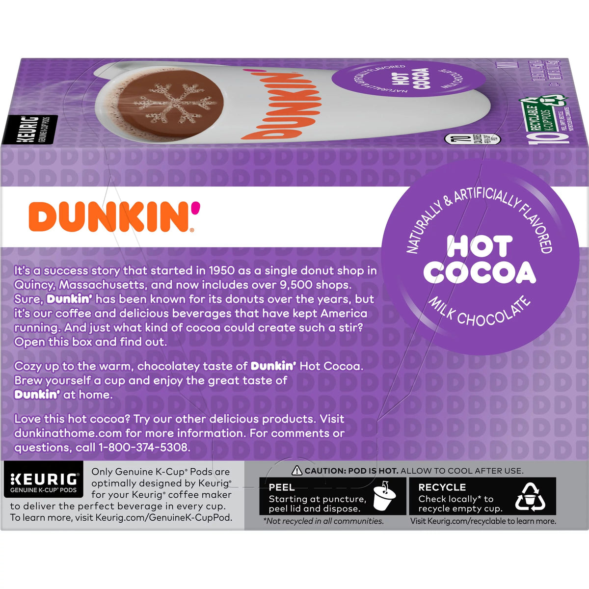 Milk Chocolate Hot Cocoa, 60 K-Cup Pods P859