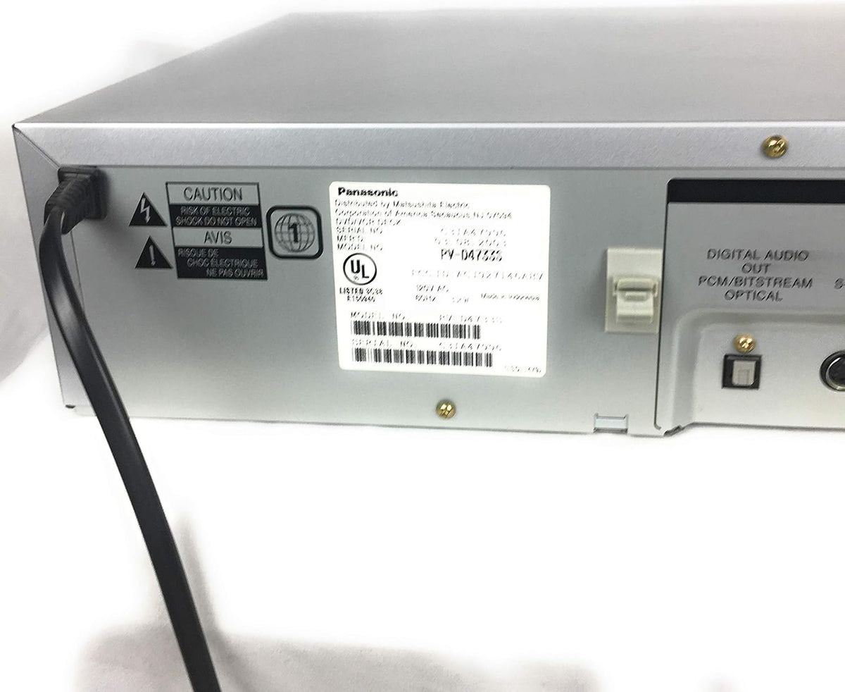 Double Feature DVD/VCR Combination Deck M887728