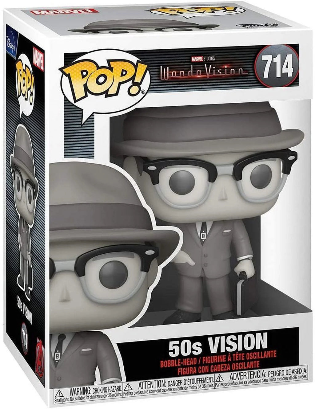 50's Vision Black & White Pop! Vinyl Figure Q961