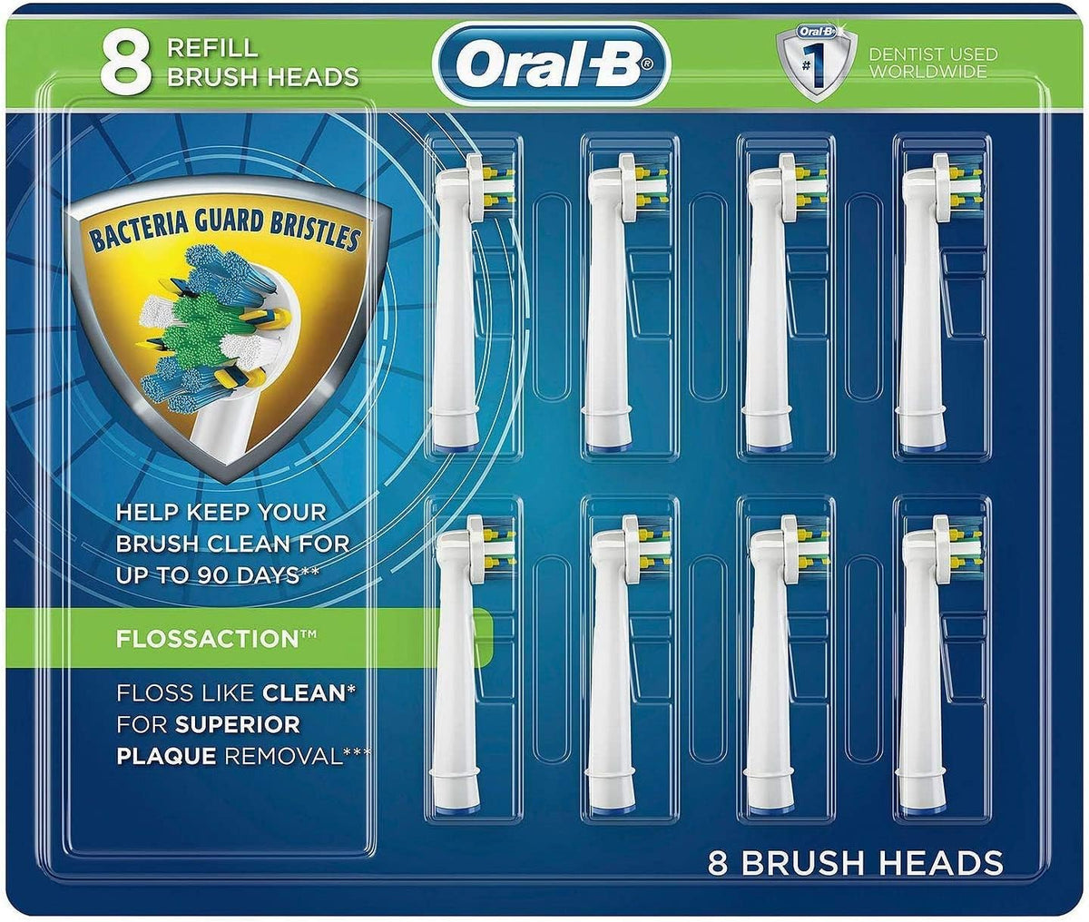 8 Pieces Replacement Brush Heads E766