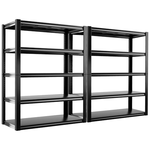 48" W x 24" D x 72" H Metal Garage Shelving I4739