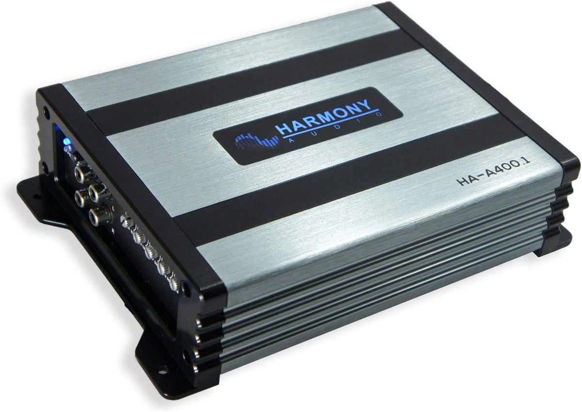 Compatible with 2009-2014 Ford F-150 Extended/Super Cab Truck Dual 10 Sub Box & HA-A400.1 F31021