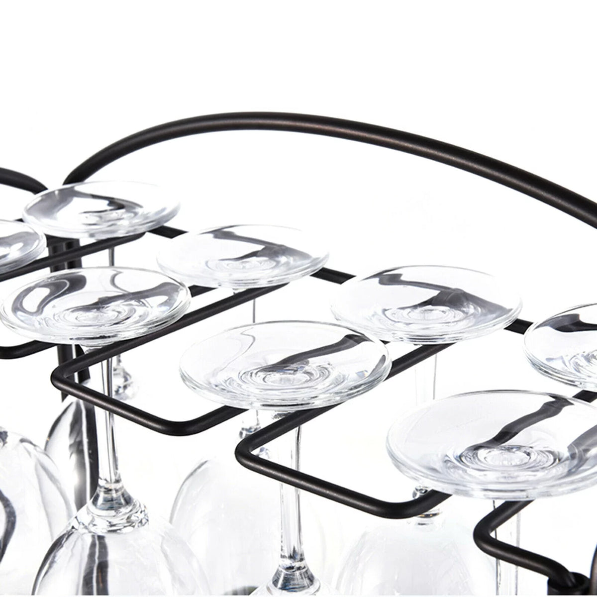 2-Tier 8 Bottles Stackable Wine Rack X265