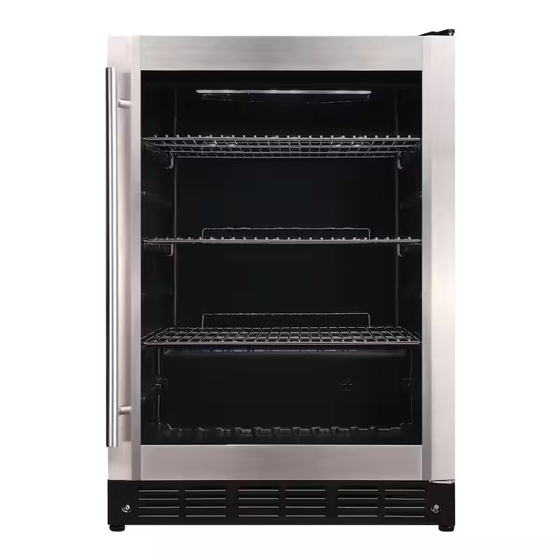50 Bottle Wine and Beverage Cooler with Stainless Steel Door T5484