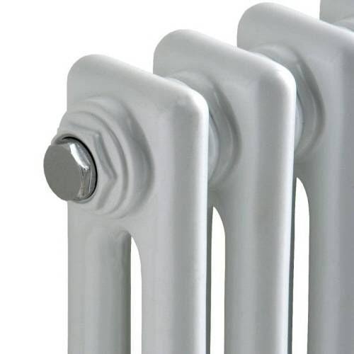 White Cast Iron Style Column Radiator L556068