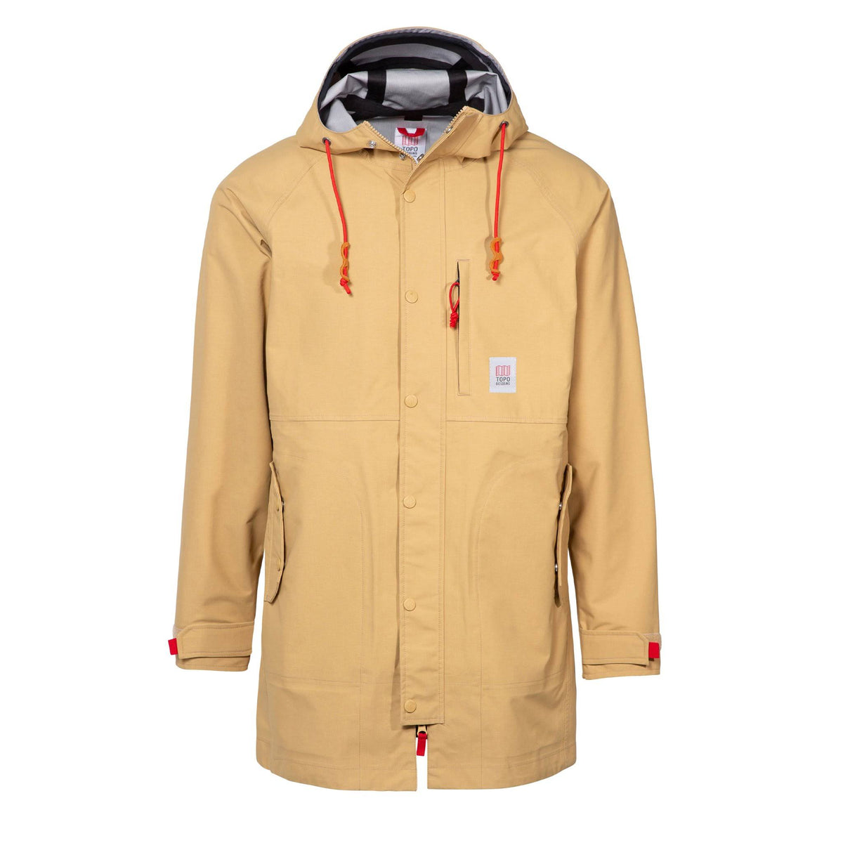 Black Tech Trench 3L Coat D832275