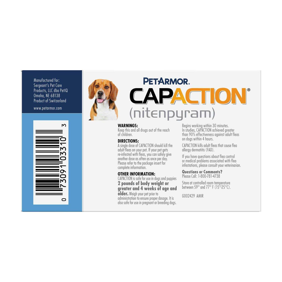 Fast Acting Flea Treatment for Small Dogs C2744
