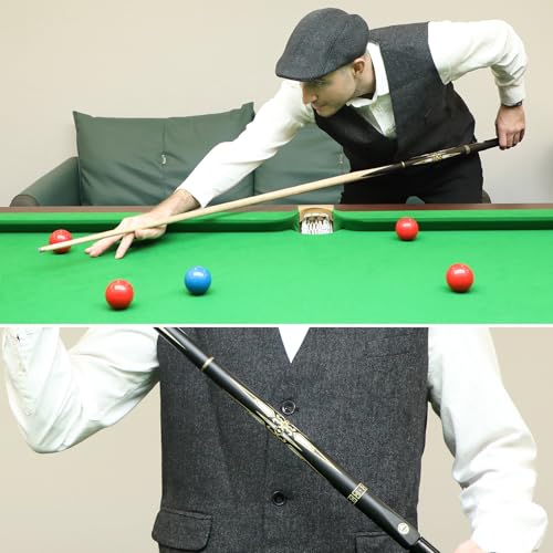 57-inch Ash Wood 18 oz Snooker Cue Stick with Extension R4429