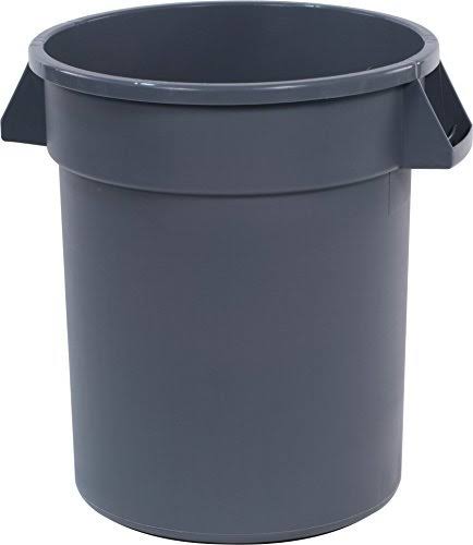Gray 20 Gallon Round Waste Container M204
