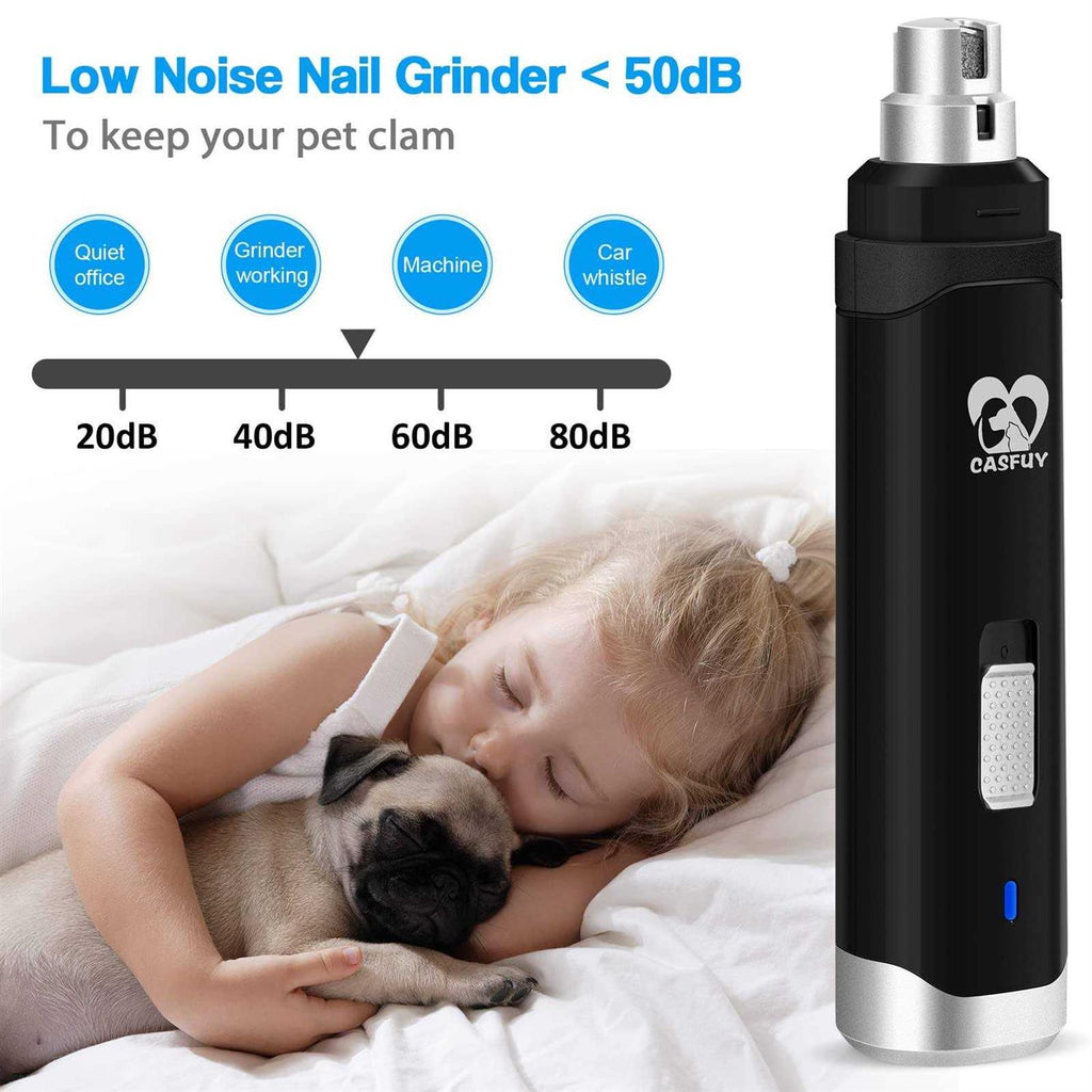 2-Speed Electric Rechargeable Pet Nail Grinder F311