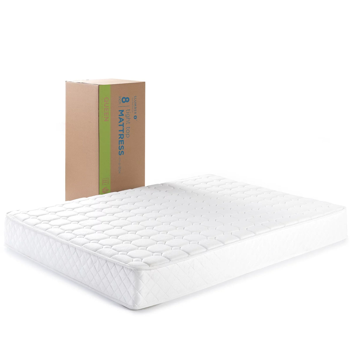 8" Quilted Hybrid Foam and Pocket Spring Mattress, Full R1617