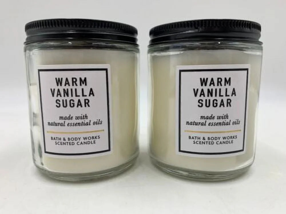 Warm Vanilla Sugar Single Wick 2 Pack G75903