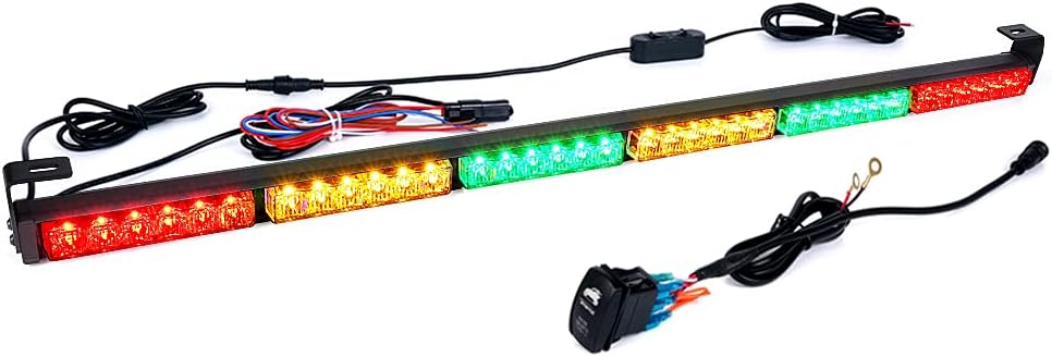 36 Rear LED Chase Light Bars with Strobe Brake Reverse Turn Signal H35208