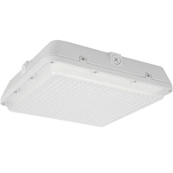 12x22 Square LED Canopy 35W 5000K Bronze H9620