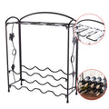 2-Tier 8 Bottles Stackable Wine Rack X265