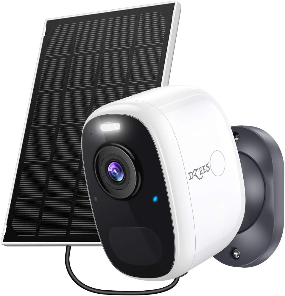 Wireless Solar Security Camera with Color Night Vision G124