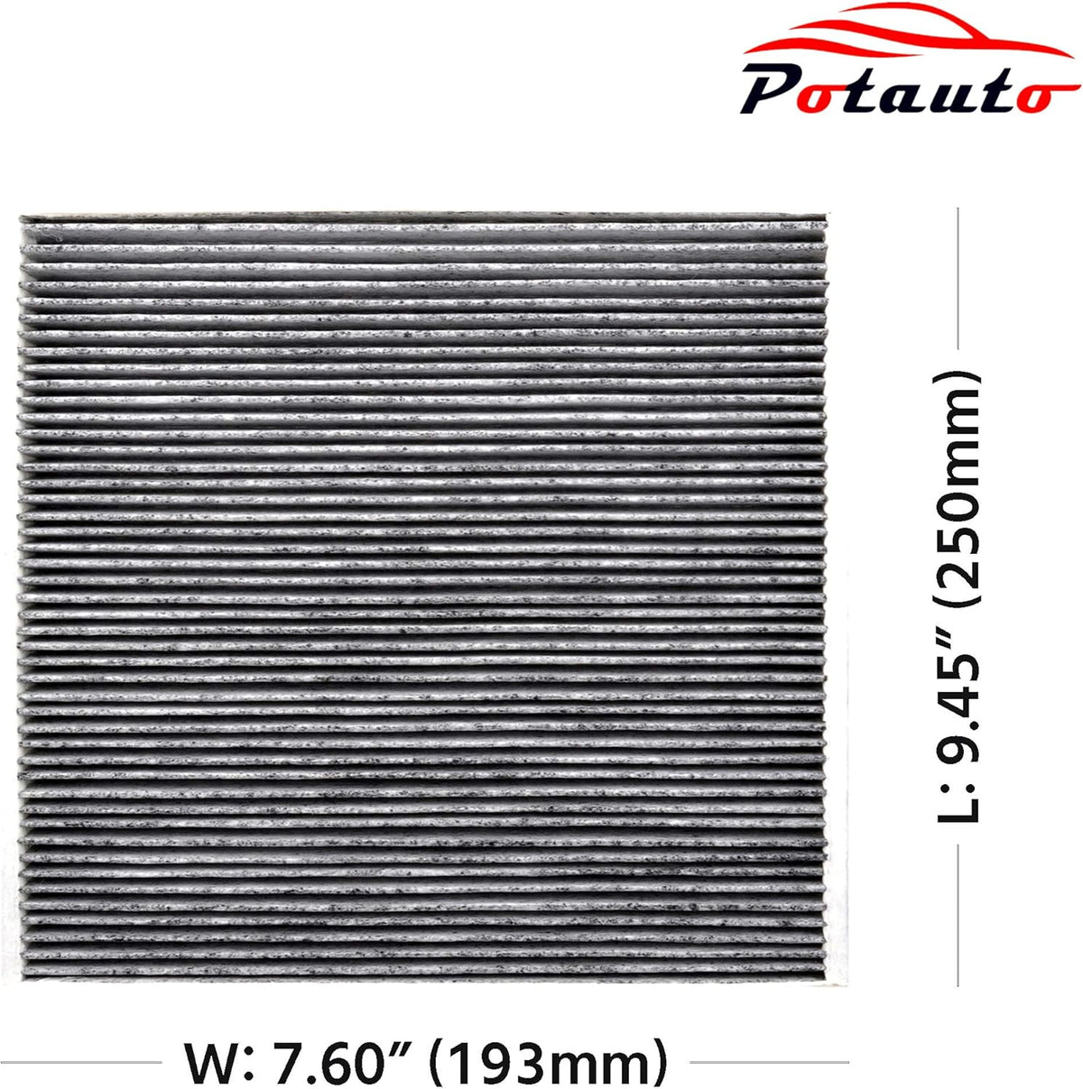 Activated Carbon Car Cabin Air Filter X638