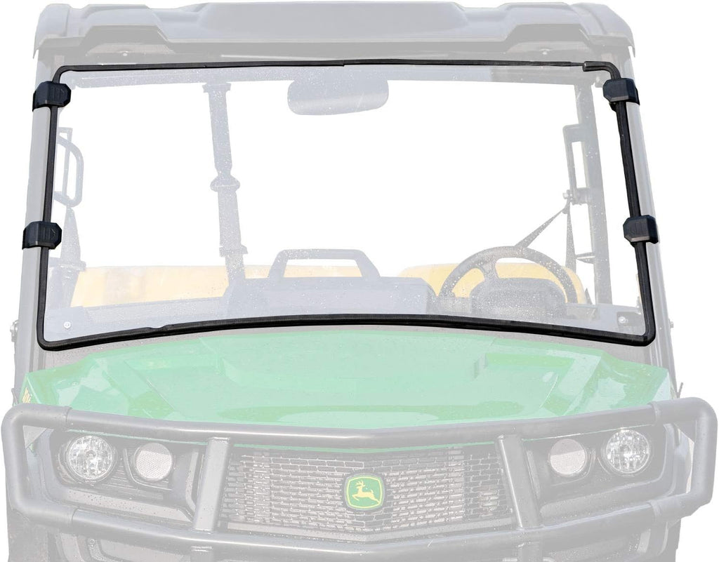 Heavy Duty Scratch Resistant Full Windshield, 1/4 Thick Polycarbonate U395857