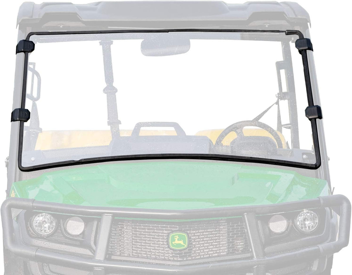 Heavy Duty Scratch Resistant Full Windshield, 1/4 Thick Polycarbonate U395857