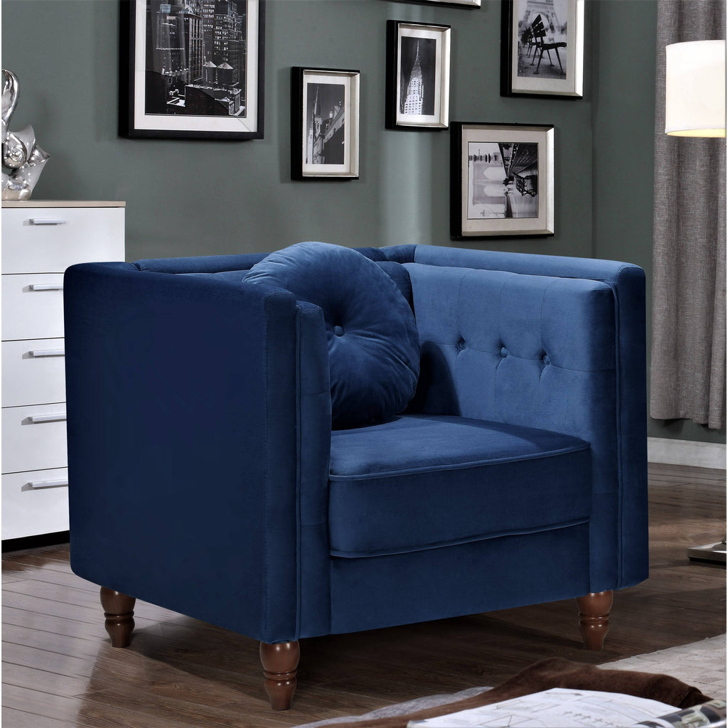 Grey Chesterfield Chair Y97068