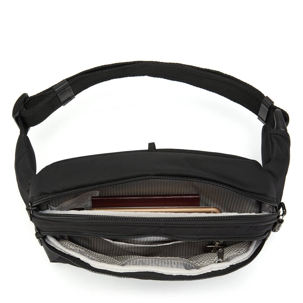 Black Anti-Theft Hip Pack Q440196