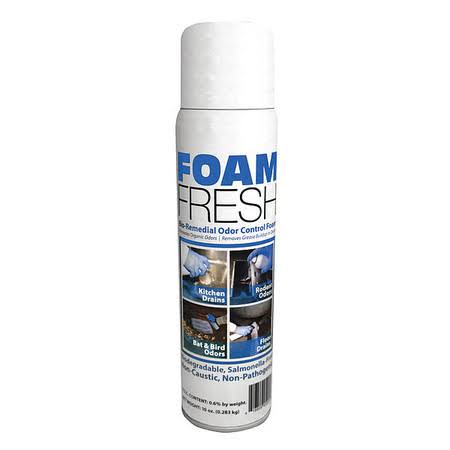 Odor Control Spray, Foaming, 10 Oz., pk12 Z746439