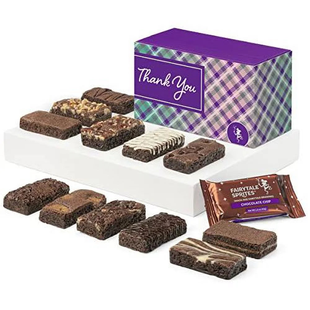 Individually Wrapped Gourmet Chocolate Food Gift Basket 12 Pieces P4249