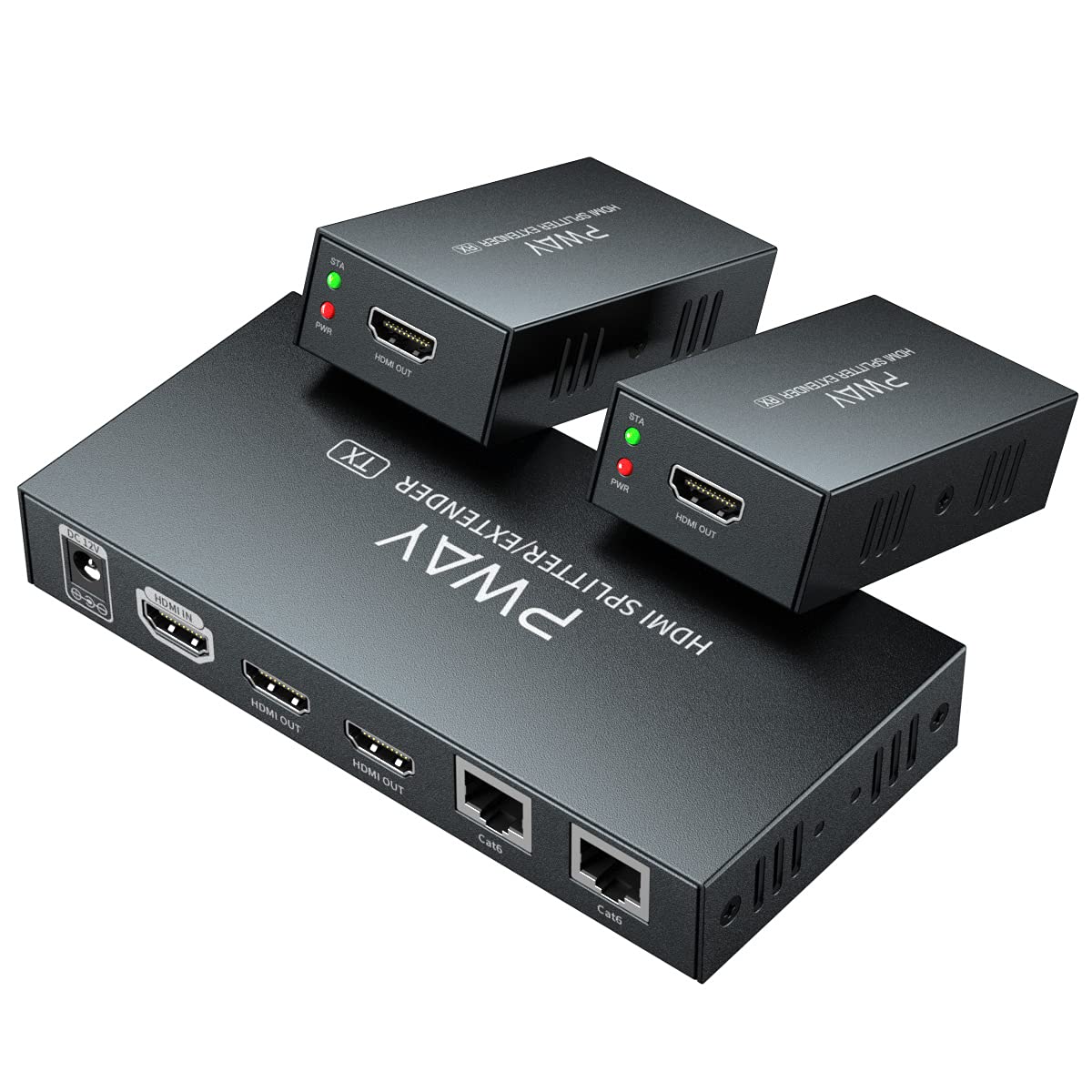 HDMI Extender Splitter 1x2 Port 1080P U567