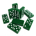 Green Double 6 JUMBO Dominoes Set W30570