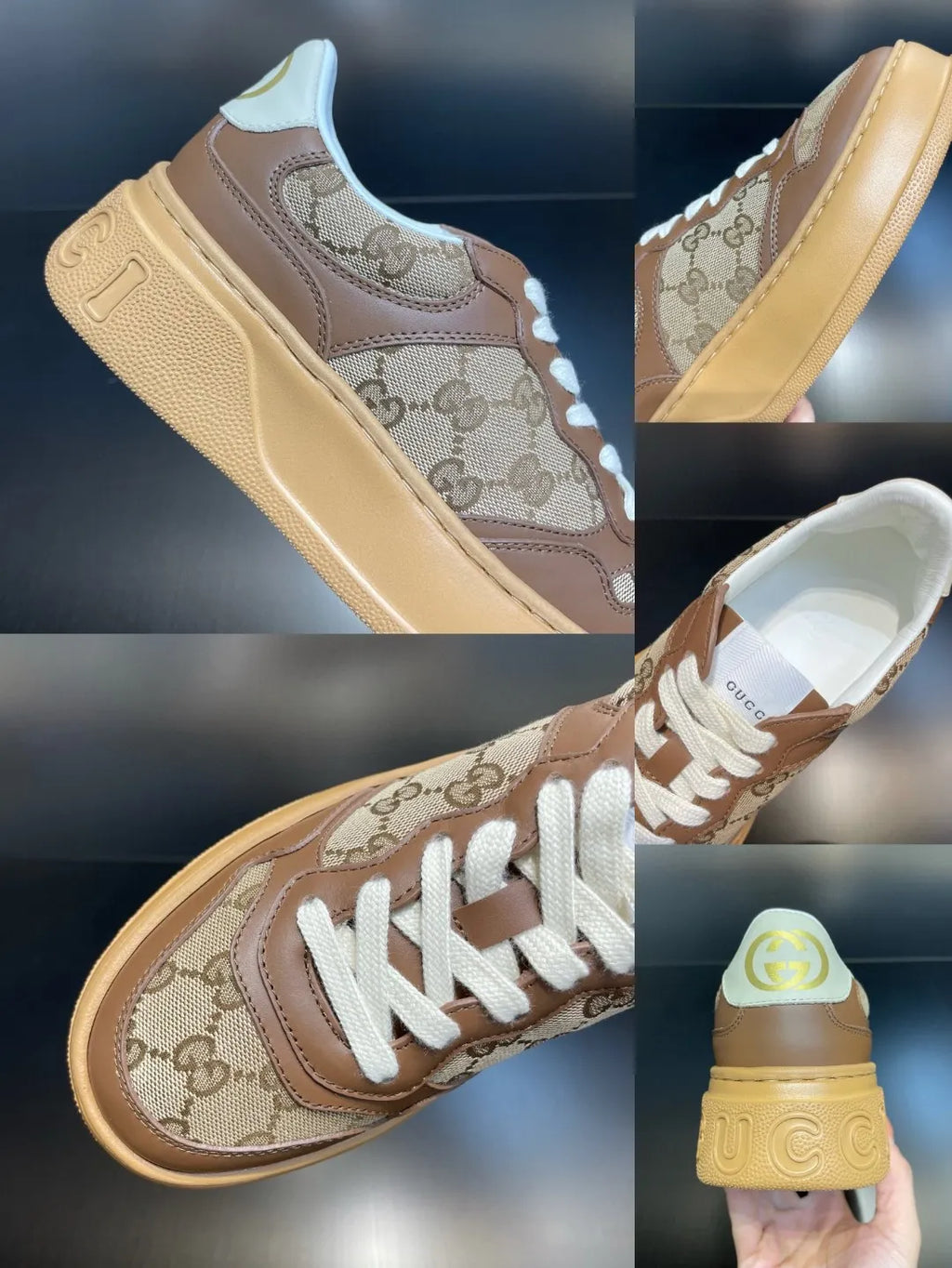 Brown And Beige Women's Sneaker C892