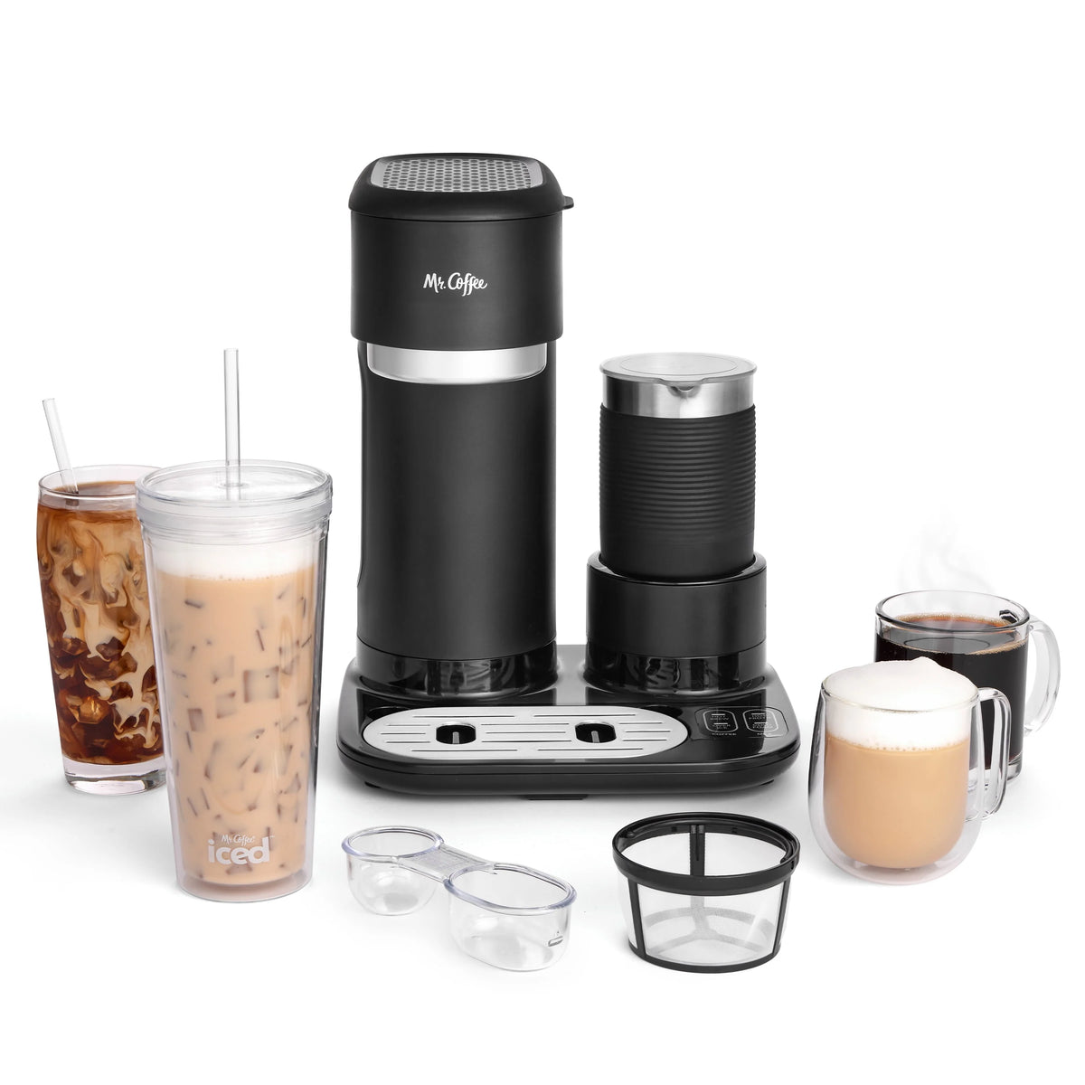 Black Single-Serve Coffee Maker O7637