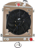 3 Row All Aluminum Radiator with Shroud Fan and Relay A7875