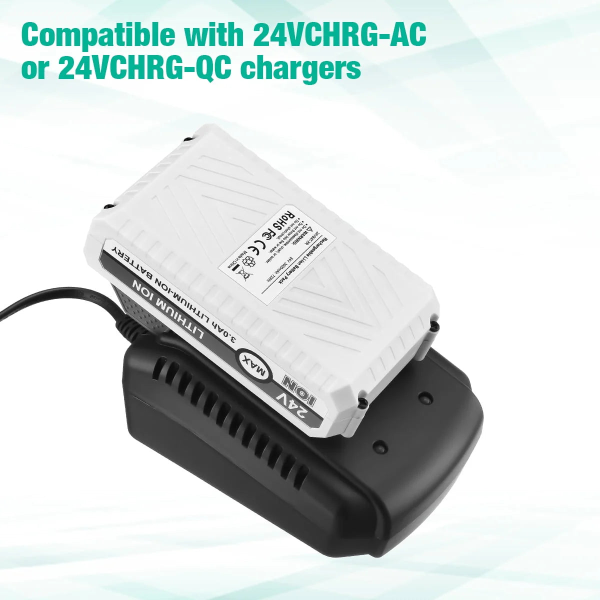 24V Lithium-ion Battery and Battery Charger J97299