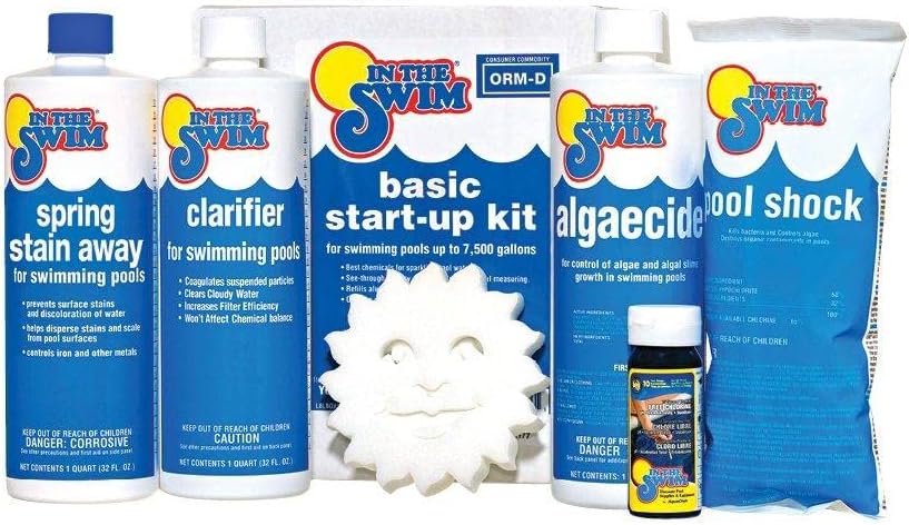 Pool Opening Chemical Start Up Kit, Up to 35,000 Gallons, Pack of 2 Q585