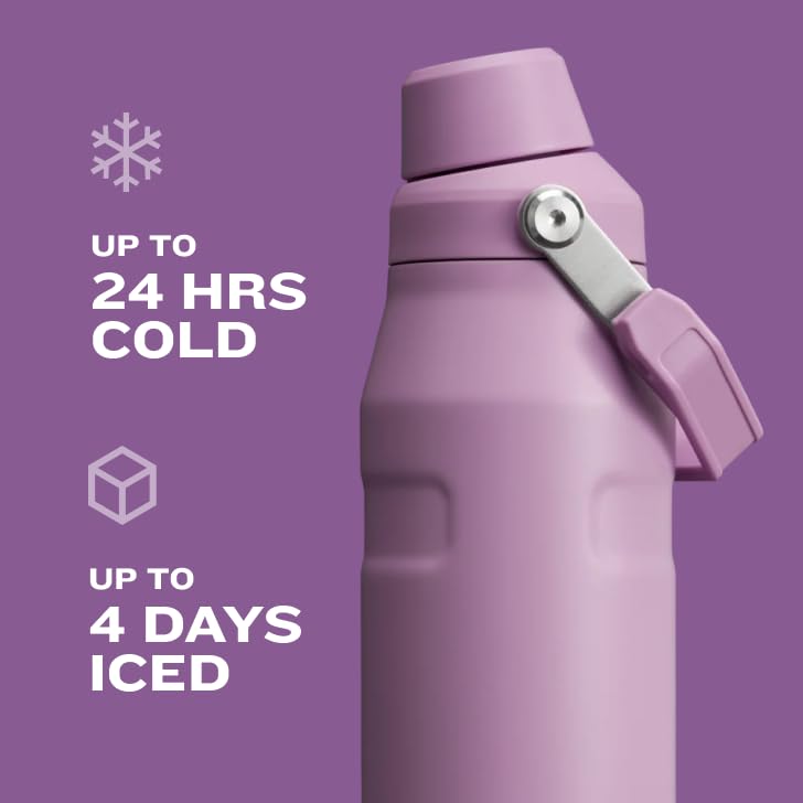 Insulated Stainless Steel Water Bottle with Angled Spout Lid M121