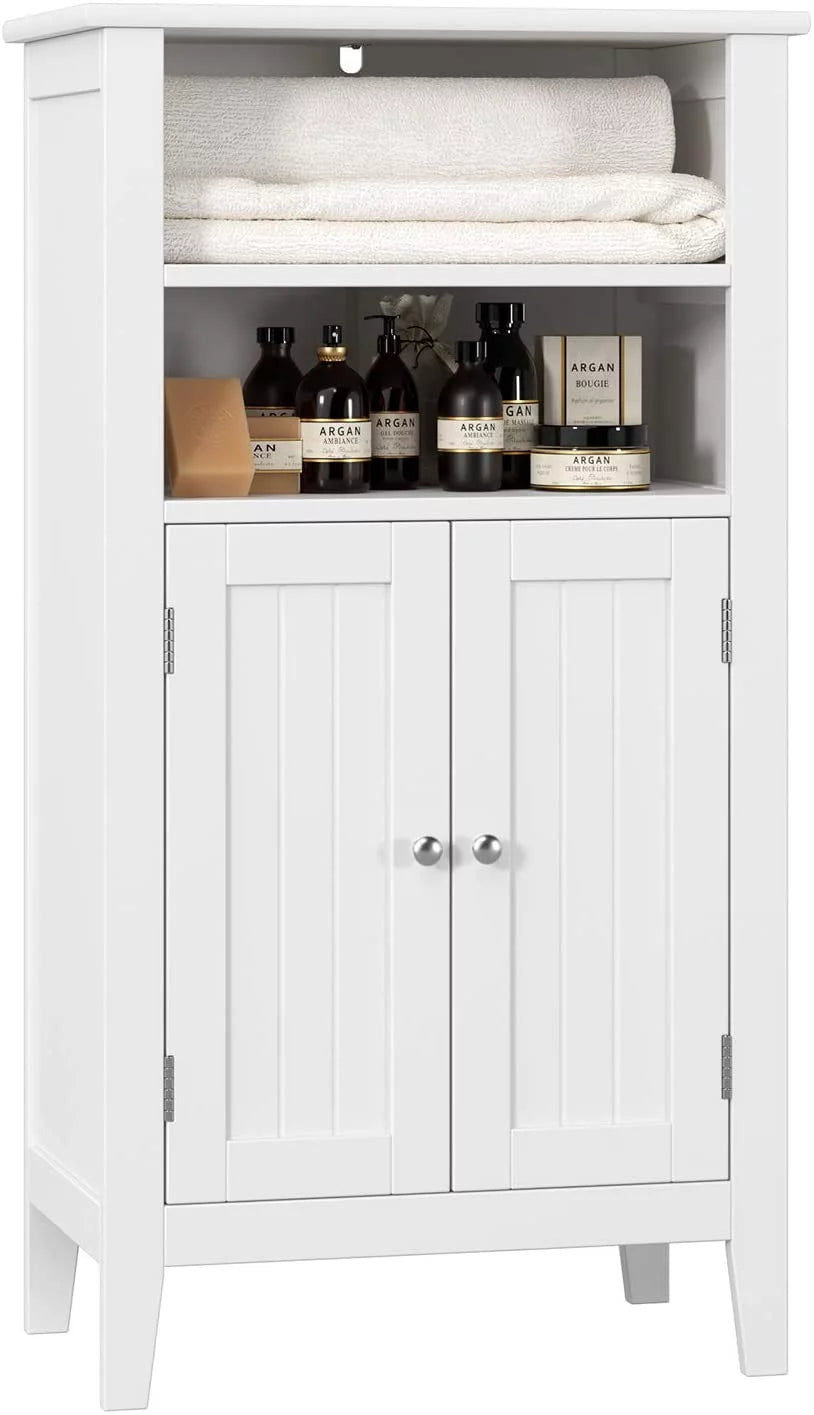 White 2 Door Wood Storage Cabinet Y478309