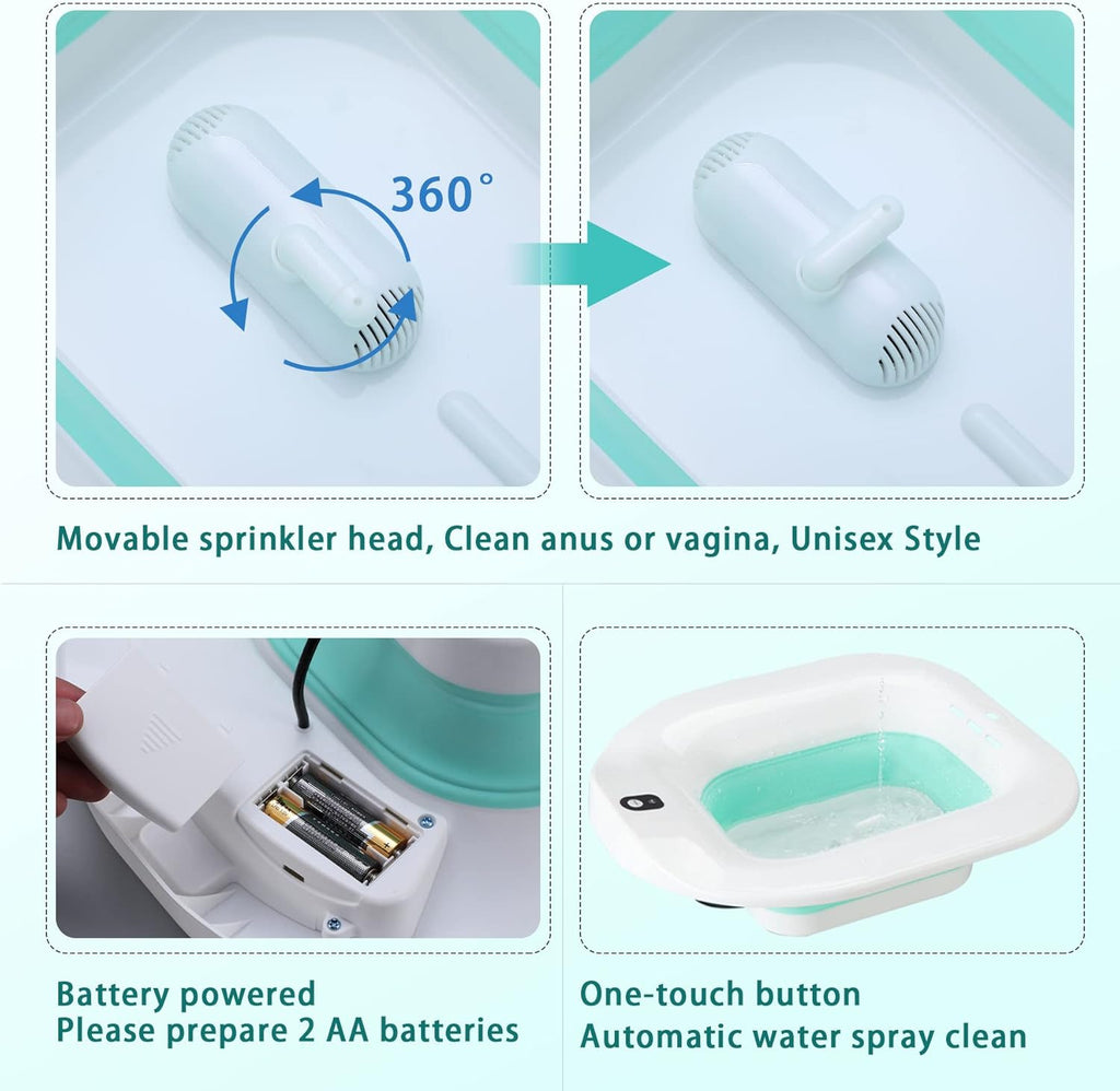 Green Foldable Electric Sitz Bath V731585