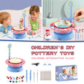 DIY Handmade Creative Soft Slime Electric Pottery Wheel Art Craft Kit Machine K2336