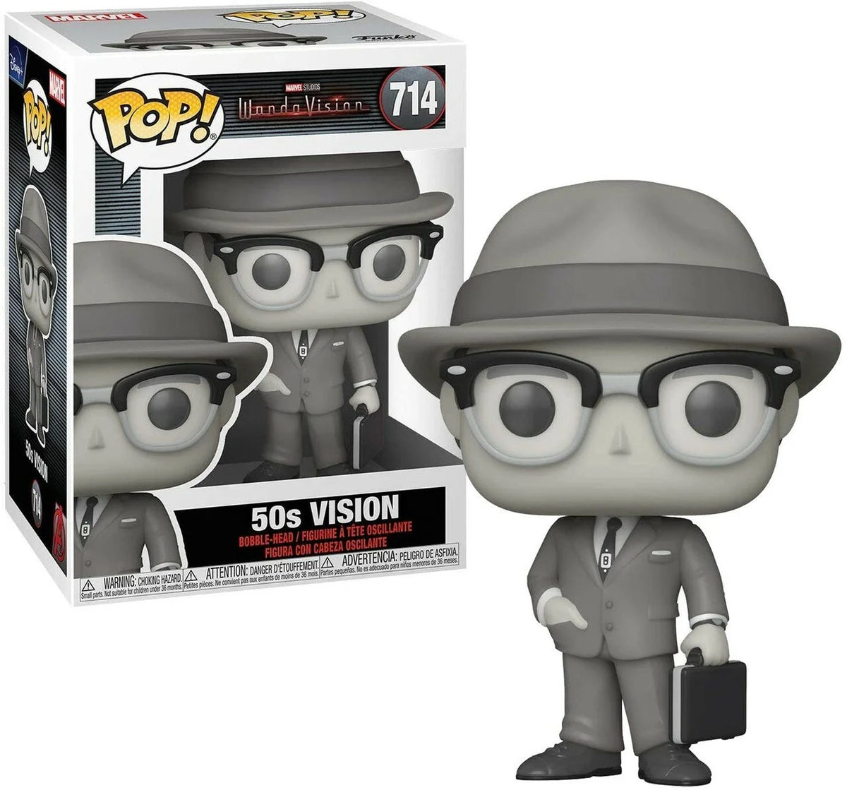 50's Vision Black & White Pop! Vinyl Figure Q961