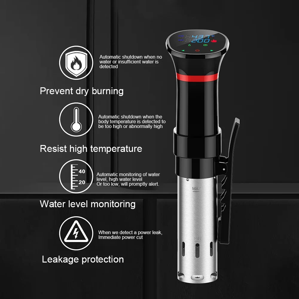 1100 Watts Sous Cooker Immersion Circulator A749236