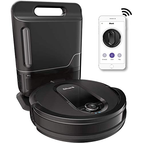 Voice Control Robot Vacuum with Home Mapping, Self-Empty Base, Cool Grey A578428