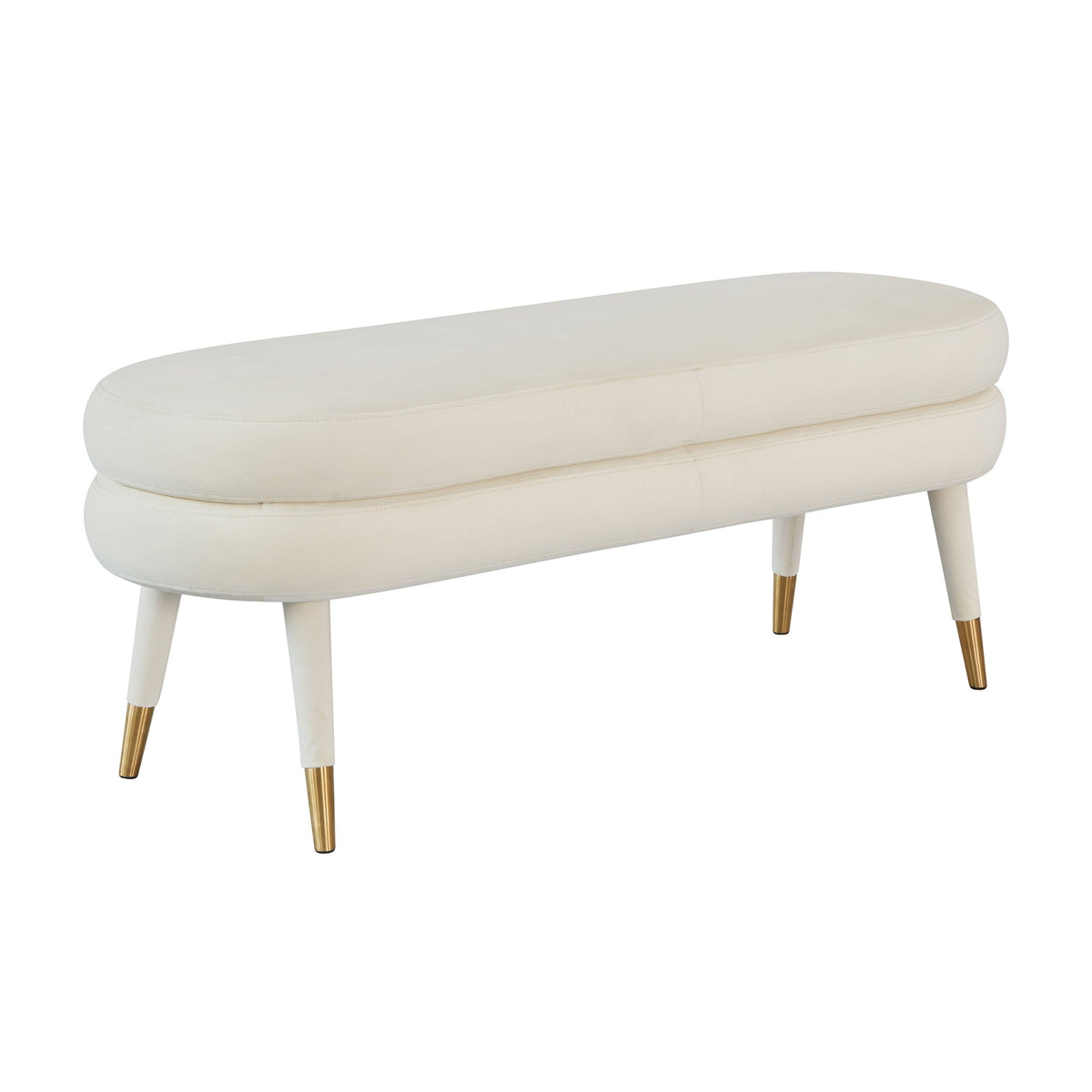 Pink Velvet Bench A832768